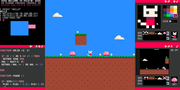 copie d'écran pico-8